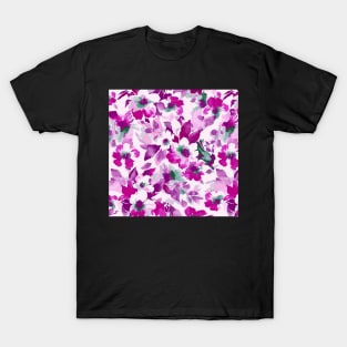 Floral Water Color T-Shirt